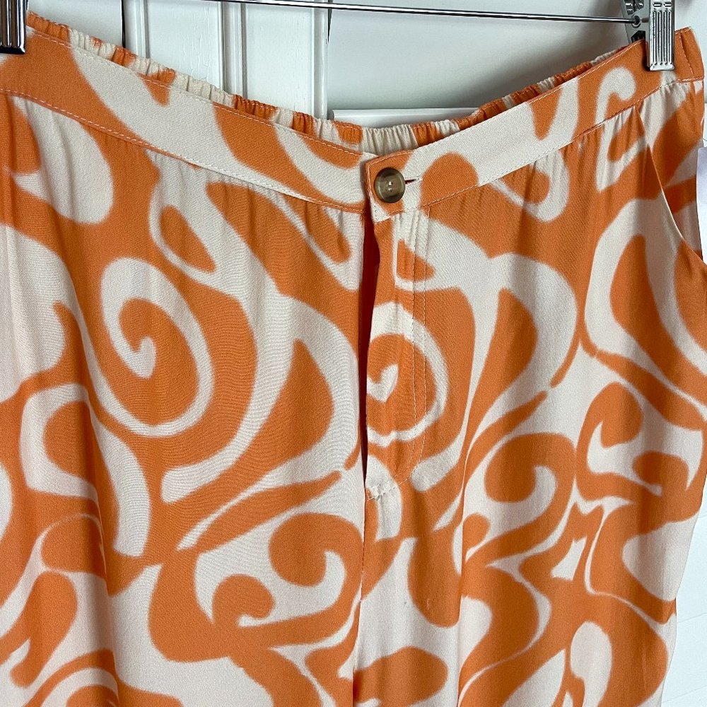 NWT Find Me Now The Label Dream On Pants in Creamsicle - Picture 8 of 10
